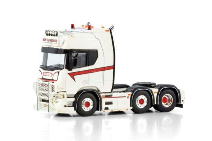 VAN MERODE TRANSPORT; SCANIA R HIGHLINE CR20H 6X2 TWIN STEER - Afbeelding 2