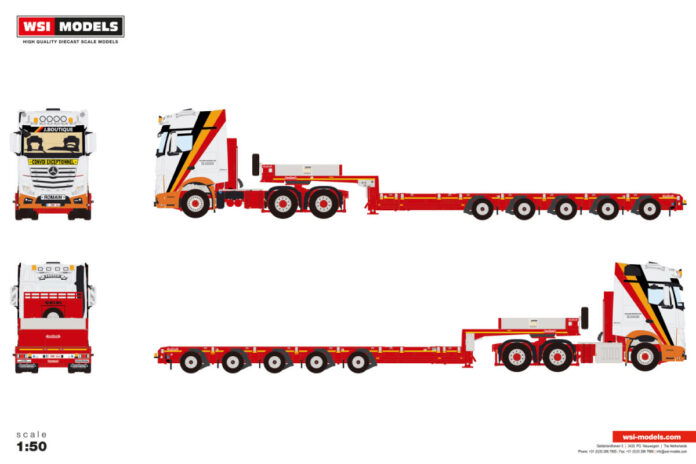 J. BOUTIQUE S.A.; MERCEDES-BENZ ACTROS BIG SPACE 6X4 MANOOVR - 5 AXLE - Afbeelding 3