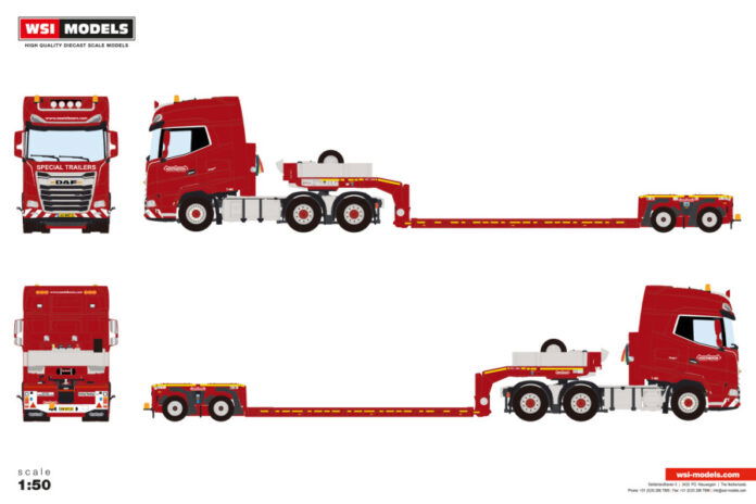 Nooteboom Red Line; DAF XG+ MY25 6X4 EUR | WSI Models