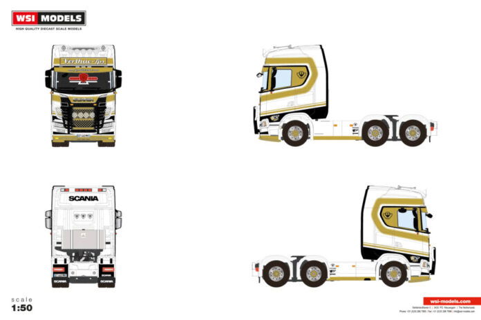 Verlhac TPS; SCANIA S HIGHLINE CS20H 6X2 | WSI Models - Afbeelding 2