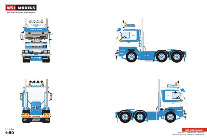 Van de Kamp & dochters; SCANIA 3 SERIES | WSI Models - Afbeelding 2