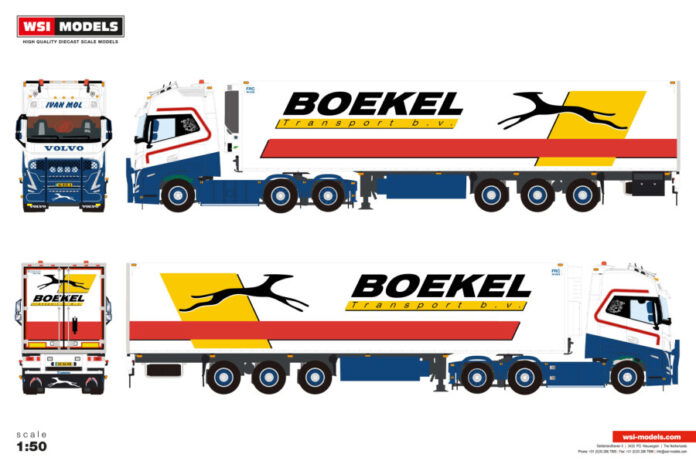 Ivan Mol Transport; VOLVO FH5 GLOBETROTT | WSI Models - Afbeelding 2