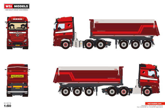 A. van Grunsven; MERCEDES-BENZ ACTROS MP | WSI Models - Afbeelding 2