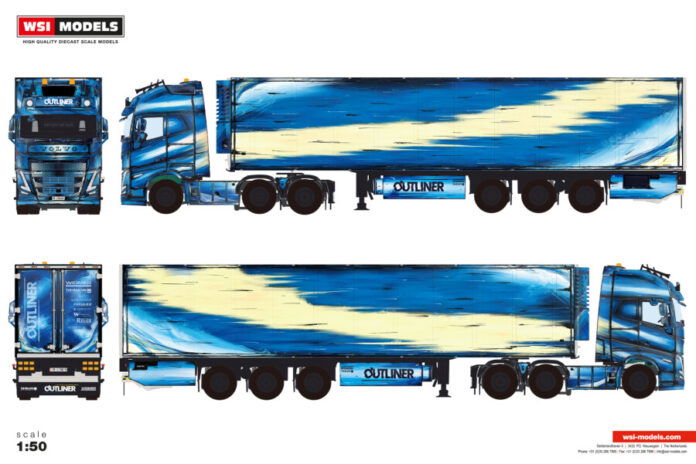 Thomann - Outliner; VOLVO FH5 GLOBETROTT | WSI Models - Afbeelding 2