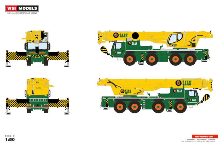 Koninklijke Saan; LIEBHERR LTM 1090-4.2 | WSI Models - Afbeelding 2