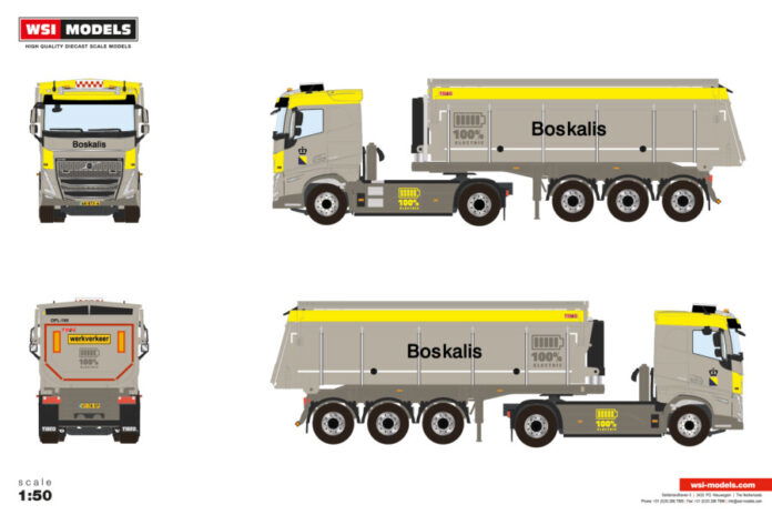 Boskalis; VOLVO FH5 SLEEPER CAB ELECTRIC | WSI Models - Afbeelding 2