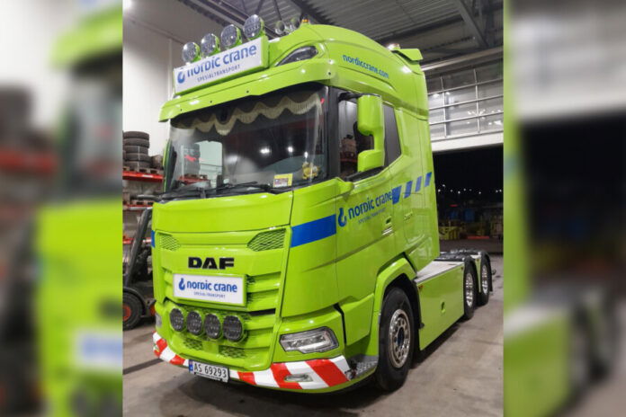 Nordic Crane Kynningsrud; DAF XG+ 6X4 MA | WSI Models - Afbeelding 4
