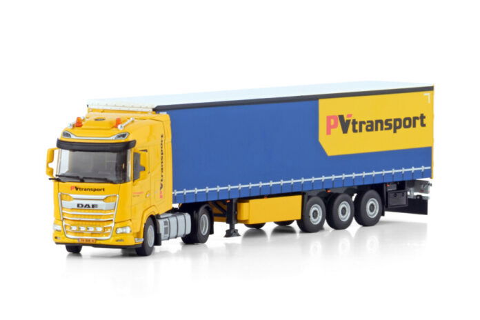 PV Transport; DAF XG 4X2 CURTAINSIDE TRA | WSI Models - Afbeelding 4