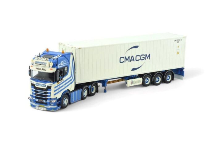 SCANIA NEXT GEN S MET 40 FT REEFER CONTAINER  HANS LUBRECHT
