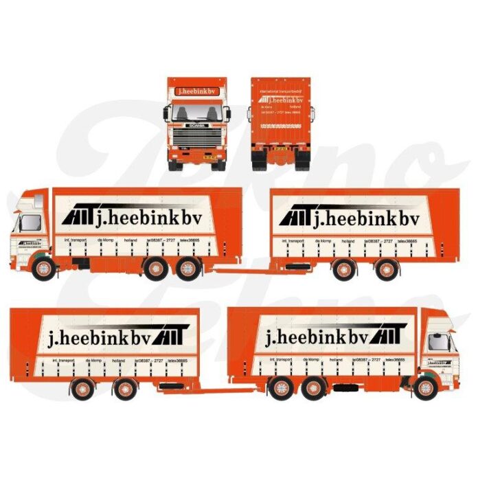 SCANIA 112M TOPSLEEPER VOLUME COMBI  HEEBINK - Afbeelding 5