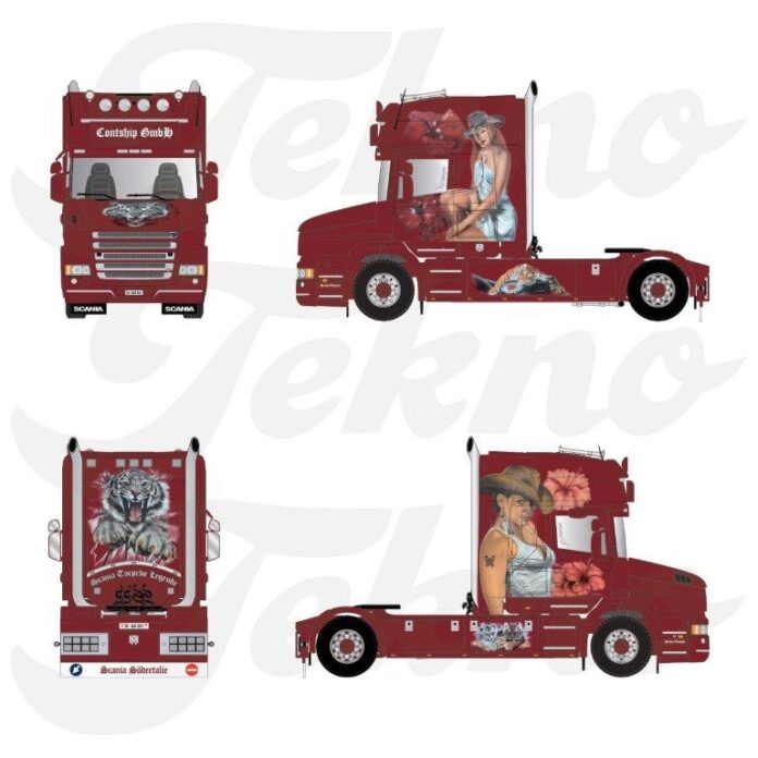 SCANIA  TORPEDO TOPLINE VERPAKT IN EEN LUXE STOLP  CONTSHIP - Afbeelding 3