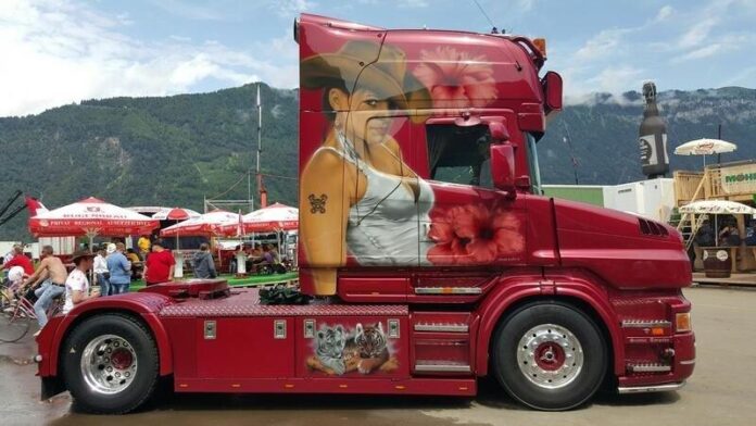 SCANIA  TORPEDO TOPLINE VERPAKT IN EEN LUXE STOLP  CONTSHIP - Afbeelding 2