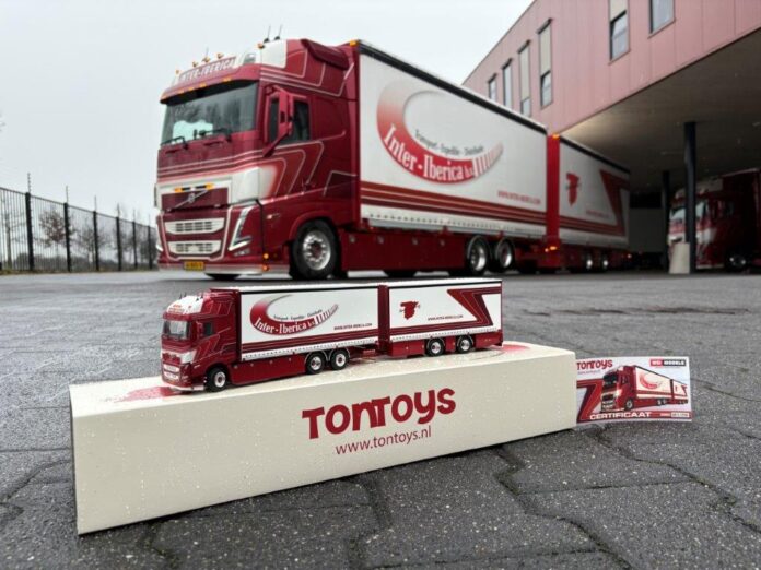 WSI VOLVO FH 5 GLOB. XL 6X2 TAG AXLE RIGED BOX COMBI INTER IBERICA EXCLUSIEF MODEL - Afbeelding 8