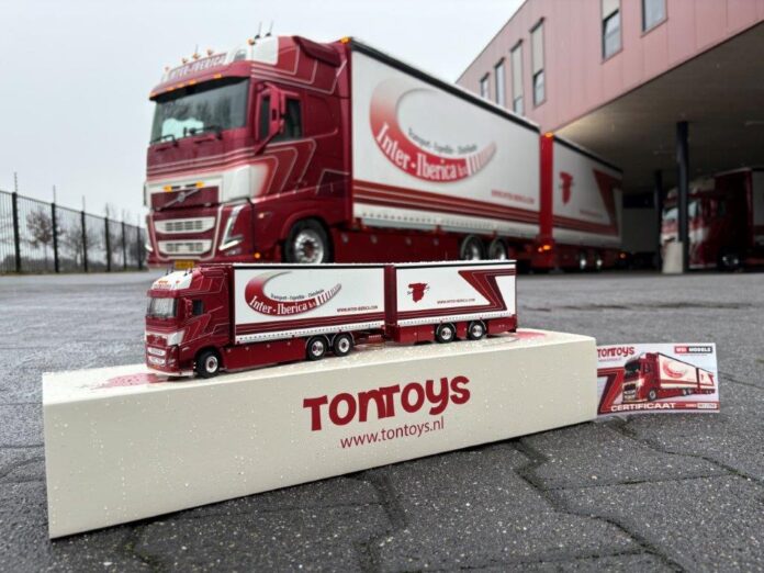 WSI VOLVO FH 5 GLOB. XL 6X2 TAG AXLE RIGED BOX COMBI INTER IBERICA EXCLUSIEF MODEL - Afbeelding 7