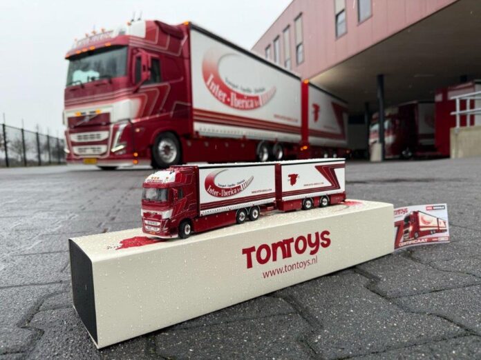 WSI VOLVO FH 5 GLOB. XL 6X2 TAG AXLE RIGED BOX COMBI INTER IBERICA EXCLUSIEF MODEL - Afbeelding 6
