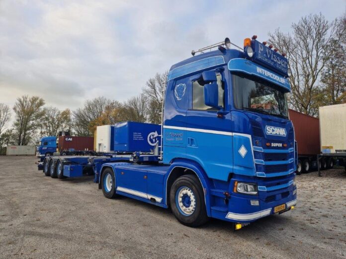 SCANIA NEXT GEN S 540 MET 40 FT REEFER CONTAINER P. VISSER - Afbeelding 5