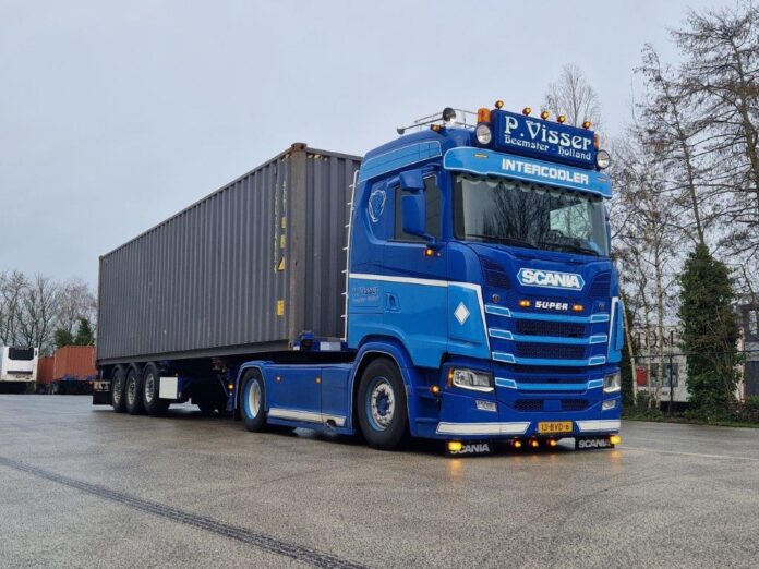 SCANIA NEXT GEN S 540 MET 40 FT REEFER CONTAINER P. VISSER - Afbeelding 2