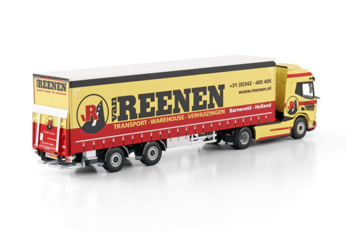 VAN REENEN; DAF XD SH WITH SKY LIGHTS AND SIDE WINDOW 4X2 BOX TRAILER - 2 AXLEVAN REENEN; DAF XD SH WITH SKY LIGHTS AND SIDE WINDOW 4X2 BOX TRAILER - 2 AXLE - Afbeelding 3