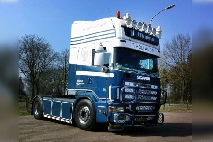MEULMAN TRANSPORT; SCANIA 4 SERIES TOPLINE 4X2