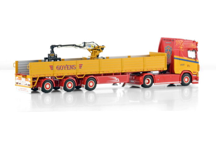 GOYENS; SCANIA S HIGHLINE CS20H 4X2 BRICK TRAILER - 3 AXLE - Afbeelding 3