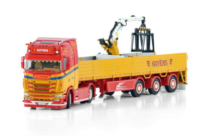 GOYENS; SCANIA S HIGHLINE CS20H 4X2 BRICK TRAILER - 3 AXLE