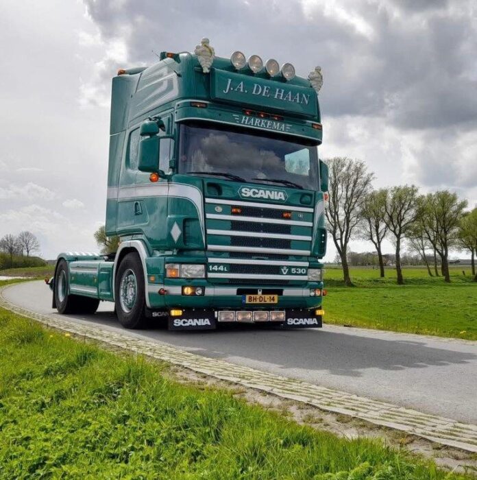 WSI  SCANIA  4 SERIES    TOPLINE  4X2  J.A. DE HAAN  EXCLUSIEF MODEL - Afbeelding 7