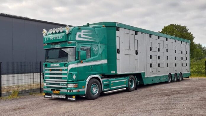 WSI  SCANIA  4 SERIES    TOPLINE  4X2  J.A. DE HAAN  EXCLUSIEF MODEL - Afbeelding 6