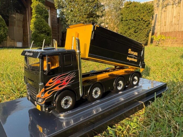 DAF BAKWAGEN KIPPER 4 ASSER DESPERADO EXCLUSIEF MODEL TONTOYS   - Afbeelding 13