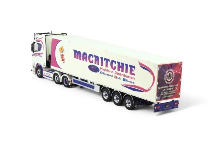   SCANIA NEXT GEN 500 S MET 3 ASSIGE GESLOTEN OPLEGGER  MACRITCHIE  - Afbeelding 3