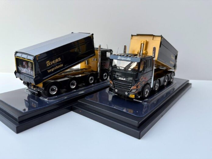 DAF BAKWAGEN KIPPER 4 ASSER DESPERADO EXCLUSIEF MODEL TONTOYS   - Afbeelding 2
