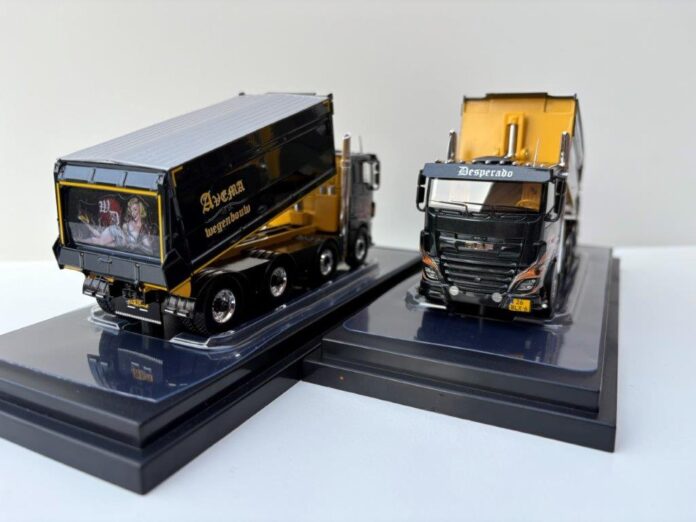 DAF BAKWAGEN KIPPER 4 ASSER DESPERADO EXCLUSIEF MODEL TONTOYS   - Afbeelding 4