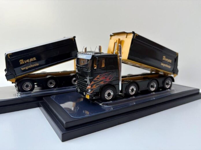 DAF BAKWAGEN KIPPER 4 ASSER DESPERADO EXCLUSIEF MODEL TONTOYS   - Afbeelding 10