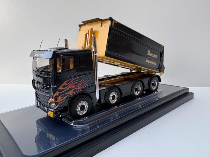 DAF BAKWAGEN KIPPER 4 ASSER DESPERADO EXCLUSIEF MODEL TONTOYS  