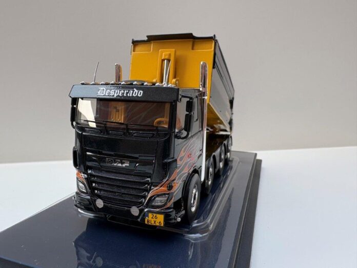 DAF BAKWAGEN KIPPER 4 ASSER DESPERADO EXCLUSIEF MODEL TONTOYS   - Afbeelding 7