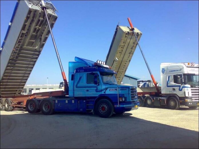 SCANIA 3 SERIE TORPEDO MET 3 ASSIGE STAS KIPPER  FRANK NIELSEN