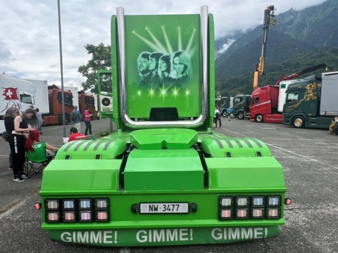 SCANIA  R STREAMLINE TOPLINE 4X2  JENNI ABBA TRUCK - Afbeelding 5