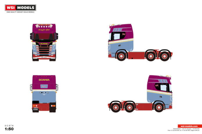 CHRISTOFFER FJELD; SCANIA S HIGHLINE CS20H 6X2 TAG AXLE - Afbeelding 3