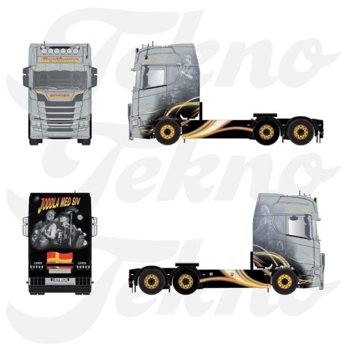 SCANIA NEXT GEN S-SERIE XXL  (ZAMAC)  CABINE    BERTHONS - Afbeelding 7