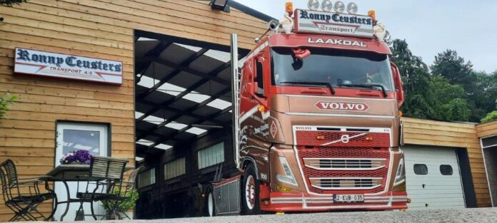 VOLVO FH05 LAAG DAK MET 3 ASSIGE SILO OPLEGGER  RONNY CEUSTERS - Afbeelding 6