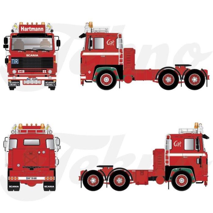 SCANIA  141 4X2  HARTMANN - Afbeelding 5