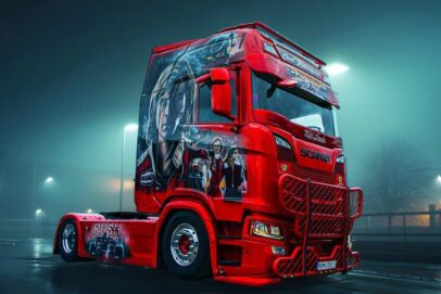 IMC SCANIA  S-SERIE  COOL TRANSPORT  NIKI LAUDA