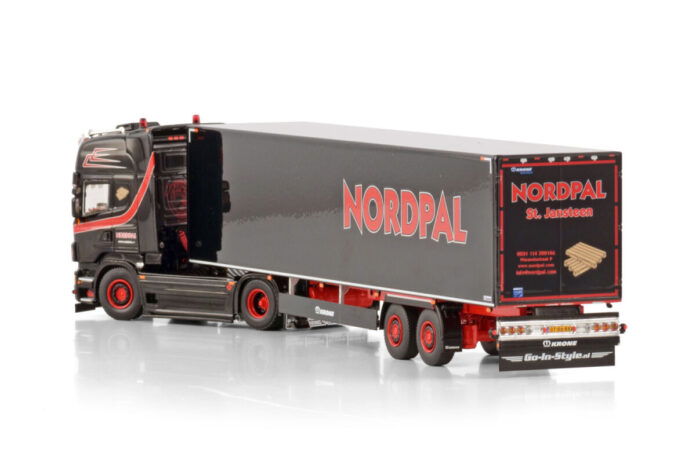 NORDPAL; SCANIA R6 TOPLINE 4X2 BOX TRAILER - 2 AXLE - Afbeelding 4