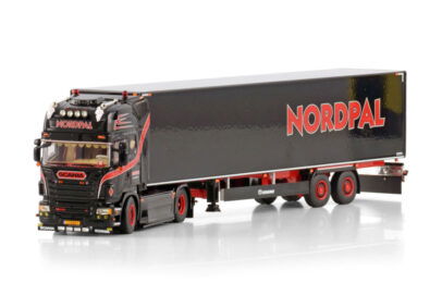 NORDPAL; SCANIA R6 TOPLINE 4X2 BOX TRAILER - 2 AXLE