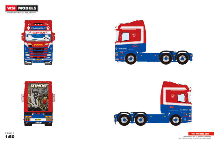 JENS H. PETERSEN; SCANIA R HIGHLINE CR20H 6X2 TAG AXLE - Afbeelding 2