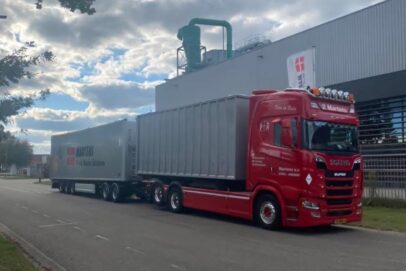 SCANIA NGS 420 LZV CONTAINERWAGEN +WALKING FLOOR  MARTENS B.V.