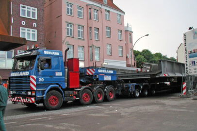 SEELAND; SCANIA 3 SERIES 8X4 SCHEUERLE INTERCOMBI - 8 AXLE