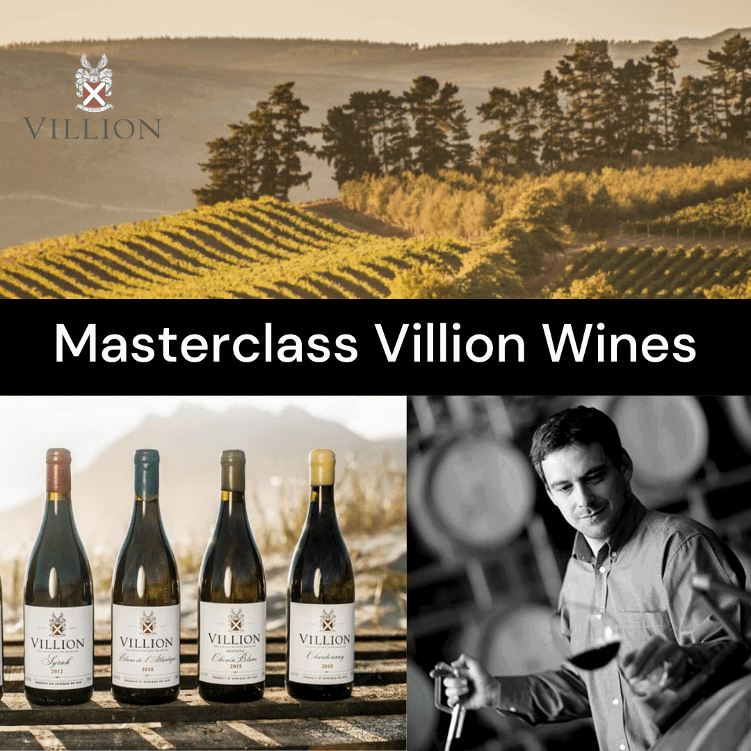 Masterclass Zuid Afrika door Villion Wines