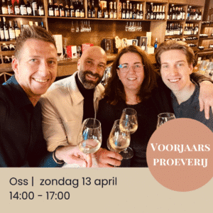Voorjaarsproeverij Oss 13 april 2025 - Entree 1 persoon