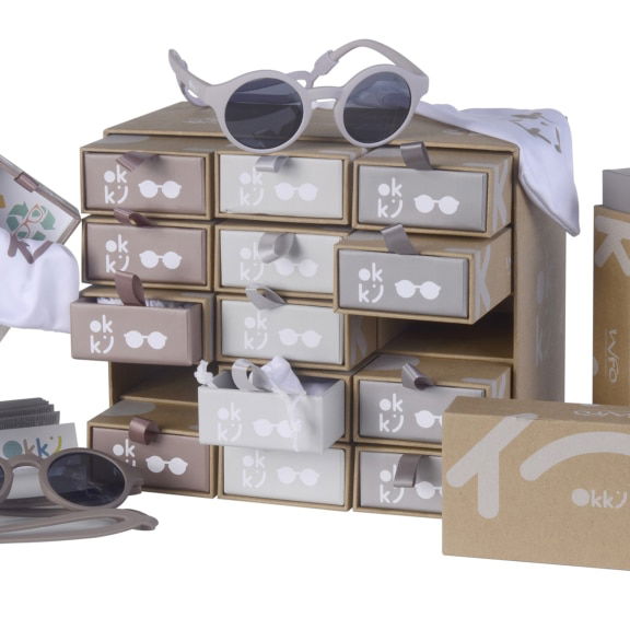 Okky - Zonnebril Peuter Crab Taupe - Afbeelding 5