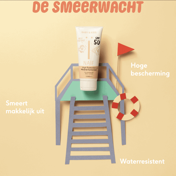 Naïf - Mineral Sunscreen Cream SPF50 100ML - Afbeelding 3